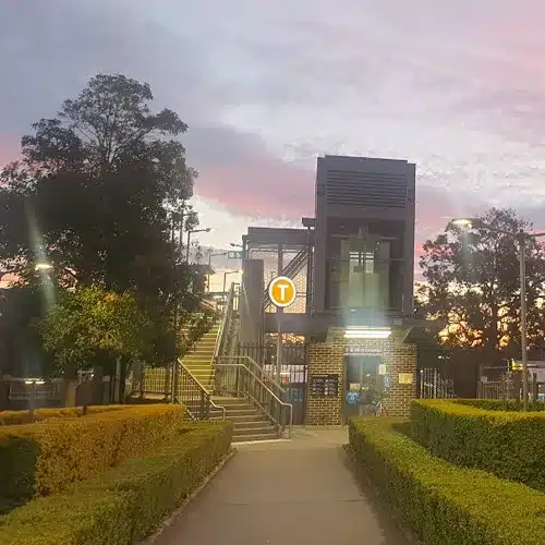 North Strathfield Train Station