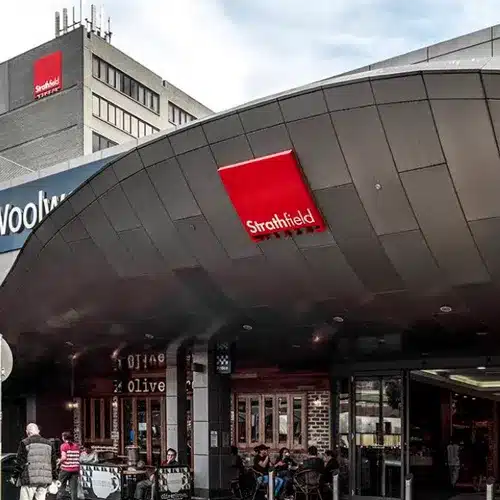 Strathfield Plaza near Homebush